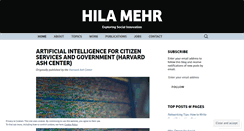 Desktop Screenshot of hilamehr.com
